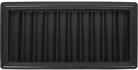 TOYANDONA Poker Chip Tray Kunststoff Pokerchip-Aufbewahrungstablett Für Zuhause Und Shop - Platzsparender Poker Chip Halter, 500 Chips Kapazität, Schwarz