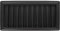 TOYANDONA Poker Chip Tray Kunststoff Pokerchip-Aufbewahrungstablett Für Zuhause Und Shop - Platzsparender Poker Chip Halter, 500 Chips Kapazität, Schwarz