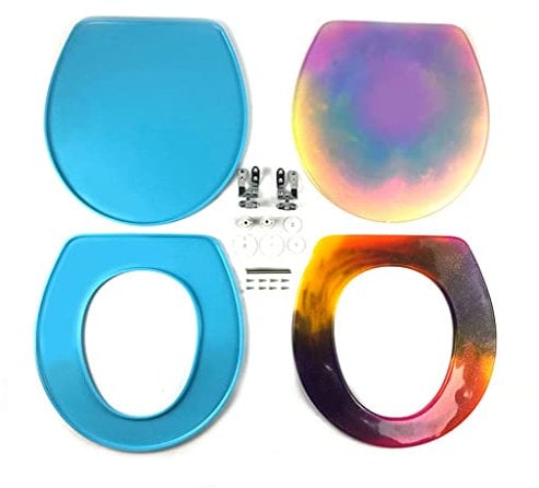 ANSNOW Epoxy Resin, Toilet Cushion Cover Pad Epoxy Resin Mold Closestool Seat Mat Silicone Mould DIY Craftsing Tool