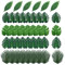 Niaciswe Feuilles Artificielles Jungle Decoration 54 Pièces Feuille de Palmier Artificielle Deco Tropicale Feuille Monstera Tropicales Feuilles de Palmier Tropical Feuilles de Palmier Artificiell