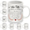 Bommex Rappelle-Toi toujours que tu es plus courageuse Mug pour Fille de maman papa cadeau d'inspiration Tasse à café pour ma fille cadeau d'anniversaire de Noël (fille)