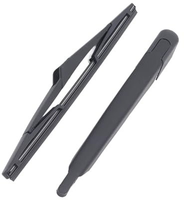QLLQQL Wischerarm Hinten, Für Opel Astra H Corsa E Auto Heckscheibenwischer Schwarz, Scheibenwischer Wischer Set, Ersatz Heckwischerarm