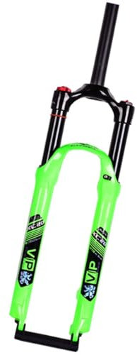 HSIRYAOHD 26 27.5 29 MTB Air Suspension Fork 1-1/8 Straight Ultralight Aluminum Alloy Mountain Bike Front Forks Travel 120mm Quick Release 9 * 100 Manual Lockout