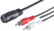 1aTTack.de 1x 0,2m 5 pol DIN Buchse auf 2 Cinchstecker Stereo + Masse Hochwertiges Audio Adapterkabel Vergossene Stecker Vernickelte Kontakte Perfekt für HiFi Musikanlagen Studio Equipment