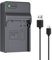 LP LP-E8 Battery Charger, LED Display & USB-C Fast Charger Compatible with Canon Rebel T2i T3i T4i T5i 600D 550D 650D 700D Kiss X4 X5 Kiss X6i X7i Digital Camera & More (Not for T2 T3 T4 T5)