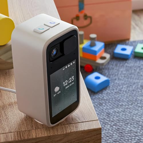 OBA - TY125 Cámara Smart Home 4 MP con Pantalla de 2,8 Pulgadas, detección AI, Wi-Fi Dual Band, visión Nocturna, videollamada, Pan-Tilt 355°, Audio bidireccional, monitoreo Infantil App Tuya y Smart