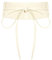 malito – Damen Taillengürtel aus 100% weichem Echtleder – Onesize Bindegürtel mit verstellbarem Taillenband – breiter Wickelgürtel mit Schleife – Hüftgürtel G100 (Beige)