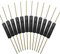 QitinDasen 12Pcs Premium GPS-14A Plastica Interruttore Reed, 2.5X14mm Interruttore Reed Magnetico, Contatto Reed Normalmente Aperto (N/O) Interruttore a Induzione Magnetica