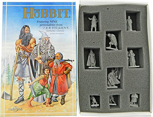 Mithril Miniatures The Hobbit Box Set MB685, 9 x 32 mm Scale Collectible Metal figures