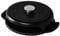 Boska Pizza Baker BBQ Mini/Kompakter Pizzaofen für den Grill/Pizzen in Steinofenqualität/Gusseisen & Stahl/Schwarz / 19x23x6 cm