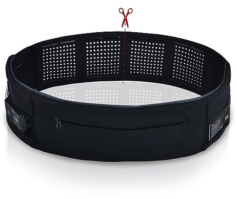 Healvaluefit 81,3 cm - 121,9 cm verstellbarer Insulinpumpengürtelhalter für T:Slim X2, MiniMed 630G 640G 670G 770G 780G Pumpen, Omnipod PDM, Diabetes-Pumpentasche Zubehör für Männer und Frauen,