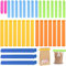 35 clip di chiusura per sacchetti alimentari in plastica per sacchetti da 7/8/11/16 cm, clip di chiusura in plastica, diversi colori, clip per sacchetti da cucina, riutilizzabili, per imballaggio