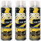 Deco Color 3er Sparpack ACRYL CAR LINE KLARLACK GLÄNZEND in 500ml - Lackspray für z.B. KFZ, Auto, Motorrad, Alufelgen, Stahlfelgen uvm. (3 Dosen Klarlack GLÄNZEND 500ml)