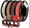 YOUSU PLA Filament 1,75mm, Wood PLA+ Filament 3d Drucker Filament,20% Holzpulver+80% PLA, 4x250g Spule