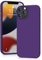 YATWIN Silicone Case for iPhone 12 Pro Max, Soft-Touch, Shockproof, DustProof, Antiskid Full Body Armour Phone Cover for Apple iPhone 12 Pro Max - Purple