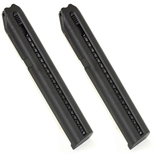 Airsoft Softair Ausrüstung CYMA 2pcs 27rd Mag Magazin für CM030 122 123 126 127 131 132 / Tokyo Marui G18C AEP AEG Schwarz