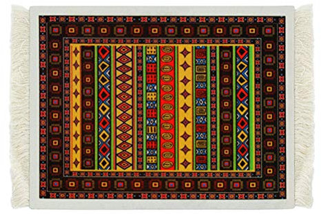 Jackallo Teppich Mauspad, Teppich Mauspad Orientalischer Persischer Teppich Mausmatte Computer Mousepad für Tischdekoration