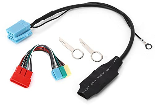 Adaptateur stéréo de Voiture, connecteur d'autoradio 5.0 ABS de Remplacement pour A2 A3 8L 8P TT pour téléphone