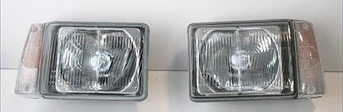 Fari anteriori per Panda 141 750 dal 1986 al 2003 Fanali Coppia destro - sinistro Luci faro fanale luce anteriore REGOLAZIONE MANUALE 31710/1-31720/1