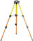 TOPWAY Trípode Telescópica para Nivel Láser 37-74 cm Soporte Ajustable de Tres Secciones para Nivel Láser Giratorio y de Línea Poste Láser de Piso a Techo 311580