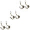 OSALADI 6pièces Crochets Muraux Vintage Alliage De Crochets Décoratifs Pour Manteaux Chapeaux Solides Durables Pour Maison Cuisine Entrée Salle De Bain