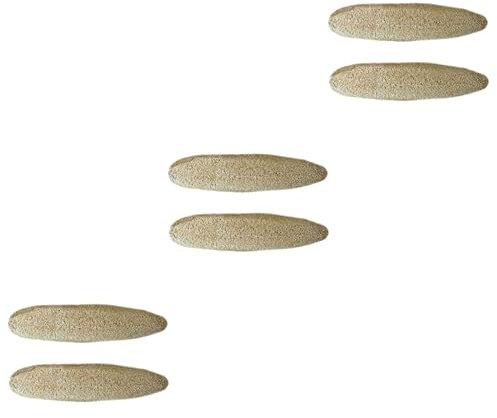 6 Piezas Estropajos De Cocina Cepillo para Fregar Ollas Depurador Exfoliante Corporal Esponja para Lavar Platos Depurador De Espalda De Lufa Esponja Vegetal Natural Bote De Cepillo