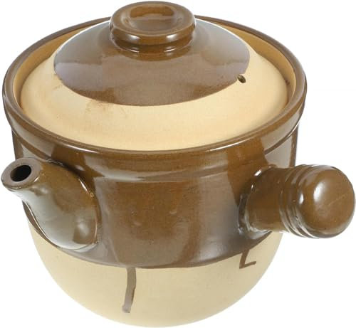 Olla de medicina para el hogar, cacerola de cerámica, olla de cerámica, olla de cerámica para farmacias, frasco de medicina, hervidor de medicina, utensilios de cocina, arcilla antigua