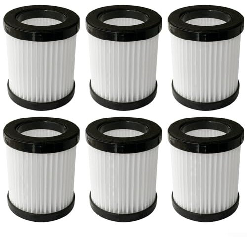 Ersatzfilter für X6 XL-618A XL-618 Pro M8-PRO schnurlosen Staubsauger, 6 Stück