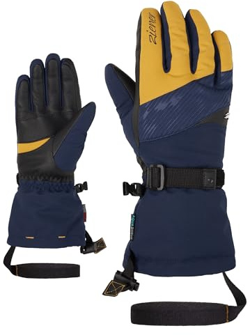 Ziener Damen Kalice Ski-Handschuhe/Wintersport | wasserdicht, Lange Stulpe