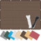 Voile D'Ombrage, Toile Ombrage 0.65 x 3.5 m, Protection UV Résistant Déchirures et Au Vent Protection Contre Les Regards Écran Brise-Vue Pare Jardin, with Rope, pour Balcon, ‎Marron