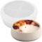 Molde de silicona grande para cuenco redondo, molde de resina para hormigón, moldes de silicona para caja de baratijas de resina epoxi, soporte de velas, bandeja de almacenamiento redonda grande