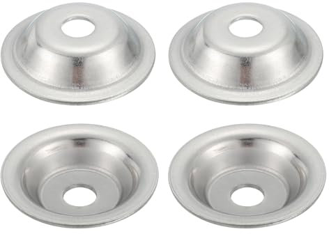 sourcing map 4 Pcs M16 Arbor Washer, 3x80mm 304 Stainless Steel Bench Grinder Arbor Washer for Bench Grinder Polisher Wire Wheel Buffing, Silver