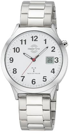 Master Time Funk Quarz Herren Uhr Analog-Digital mit Edelstahl Armband MTGA-10907-12M
