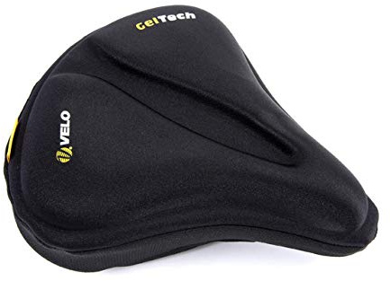 Velo Jungen Sattelüberzug Gel Mitt O-Zone, Herren Sattelüberzug Gel mitt O-Zone, Herren, Schwarz, S, 3043302