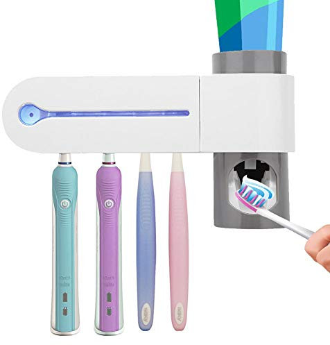 Elektrischer Zahnbürstenhalter - Zahnbürstenhalter Sterilisator -Zahnbürstenhalter Zahnbürstenhalter Toothbrush Holder Wall Mounted für Zahnbürstenhalter Mit Wandhalterung