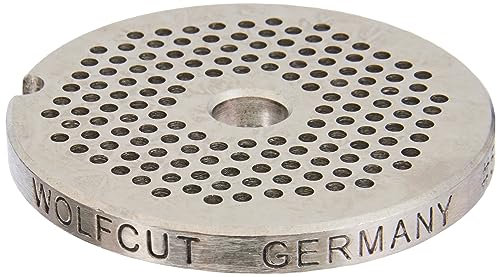 WOLFCUT Lochscheibe Größe 5 mit 2.0 mm Bohrung, Silber