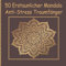 50 Erstaunlicher Mandala Anti-Stress Traumfänger: Mandala Malbuch für Erwachsene, toller Antistress-Zeitvertreib zum Entspannen mit schönen Malvorlagen zum Ausmalen