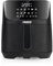 Princess Digital Air Fryer - 6.5 L - with Removable Divider - 60% Less Energy Consumption - Digital Touch Screen - 12 programmes - Without Oil - 182061 - Black - Exclusively on Amazon