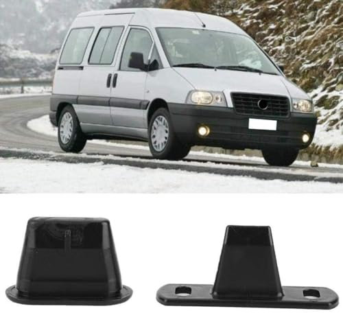 Juego de Localizador de Puerta Corredera Lateral, 2 Piezas de Pestillo de Puerta Corredera de Plástico Abs Pasador de Bloqueo Del Vehículo, para Fiat Scudo 1995-2006 Oem: 904637 904645 1487798080