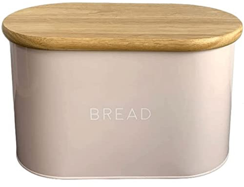 ABGRC Brotkästen Brotkasten aus Metall, Brotkasten mit Deckel, multifunktionaler Küchenarbeitsplatten-Aufbewahrungsbehälter, kreativer Brothalter aus Metall Minimalistisch
