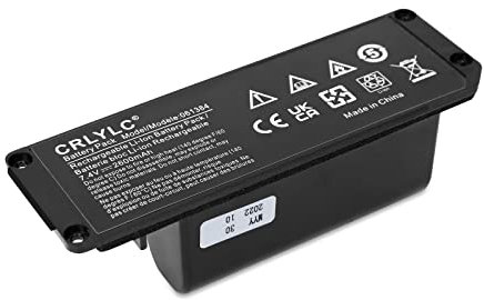 CRLYLC 7.4V 2600mAh 19.24 Wh 061384 061385 061386 063287 Bluetooth Speaker Battery for Bose Soundlink Mini One/Mini I/Mini 1 Bluetooth Wireless Speaker Wireless Speaker Battery