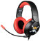 Konix One Piece Kabelgebundenes Gaming-Headset für PC, PS5, Switch 2, Xbox Series X|S - Mikrofon - 1,5 m Kabel - 3,5 mm Klinkenstecker - Luffy-Motiv