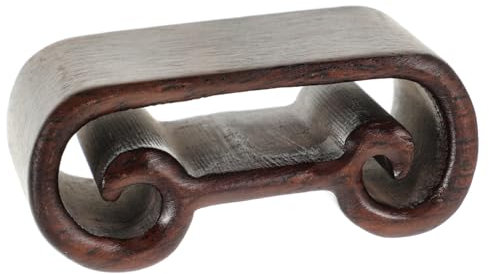 Support de pot de fleur Cabilock en bois naturel brut, support de vase oriental, présentoir de bocal à poisson chinois, socle d'affichage de pot de fleur, artisanat petit