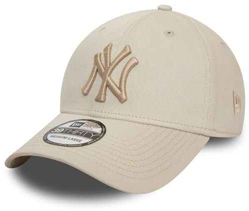 New Era 39Thirty Stretch Cap - New York Yankees Stone - S/M