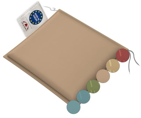 Doppler Sitzkissen Sierra für Hocker, Outdoor Sitzpolster 48 x 48 x 6 cm