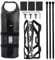 Kexpery Borsa per forcella da 5 l, leggera, impermeabile, con cinghia riflettente, grande capacità, per mountain bike e bici da strada (mountain bike)
