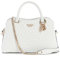 GUESS Betula Satchel White