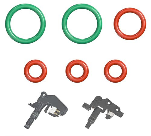 Ancable O-Ring Dichtungssatz für DeLonghi Kaffeevollautomaten - 6 Stück Wartungs-Set, Ersatzdichtungen kompatibel mit ETAM ESAM ECAM Magnifica PrimaDonna Dinamica - Milchaufschäumer Zubehör
