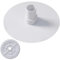 Sirseon Placa De Vacío para Skimmer De Piscina Enterrada - Adaptador De Cubierta Skim Vac, Acero Inoxidable, Filtro Anti-Hojas - para Limpieza, Mantenimiento Y Aspiración De Piscinas Residenciales