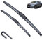 Escobillas limpiaparabrisas Delanteras para Honda HR-V HRV MK2 2015-2020, Parabrisas, Ventana, Coche, escobillas de Lluvia 26 + 18